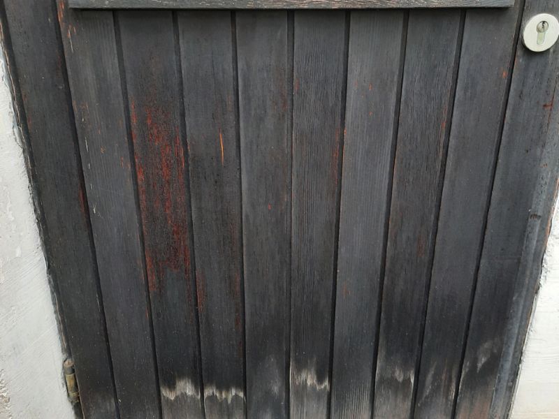 Ausgang Garten Tur